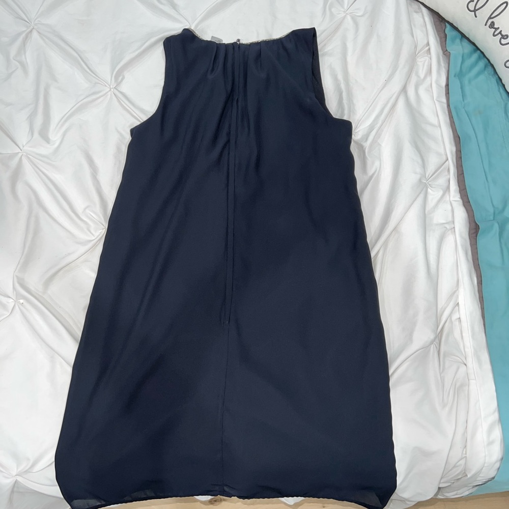Navy blue cocktail dress